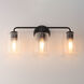 Honey 3 Light 22 inch Kentucky Bronze Bath Vanity Wall Light