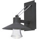 Civic LED 13.5 inch Architectural Bronze Outdoor Wall Mount