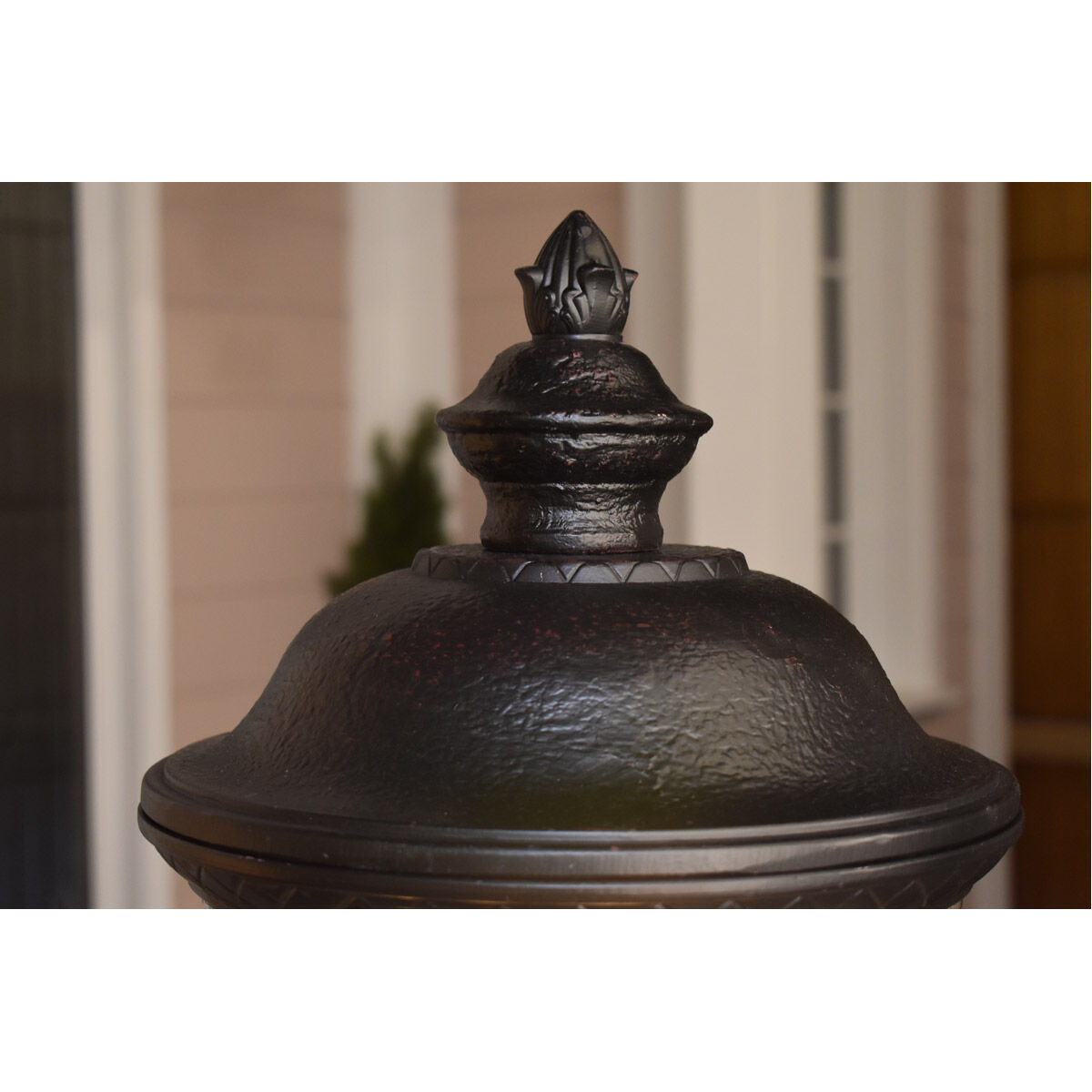 ライト・ランタン A.SOME CREATIVE Conquest Lantern Pole Maxim 40426WGOB Carriage House VX 1 Light 20 inch Oriental