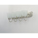 Axis 4 Light 30 inch Satin Nickel Bath Vanity Wall Light