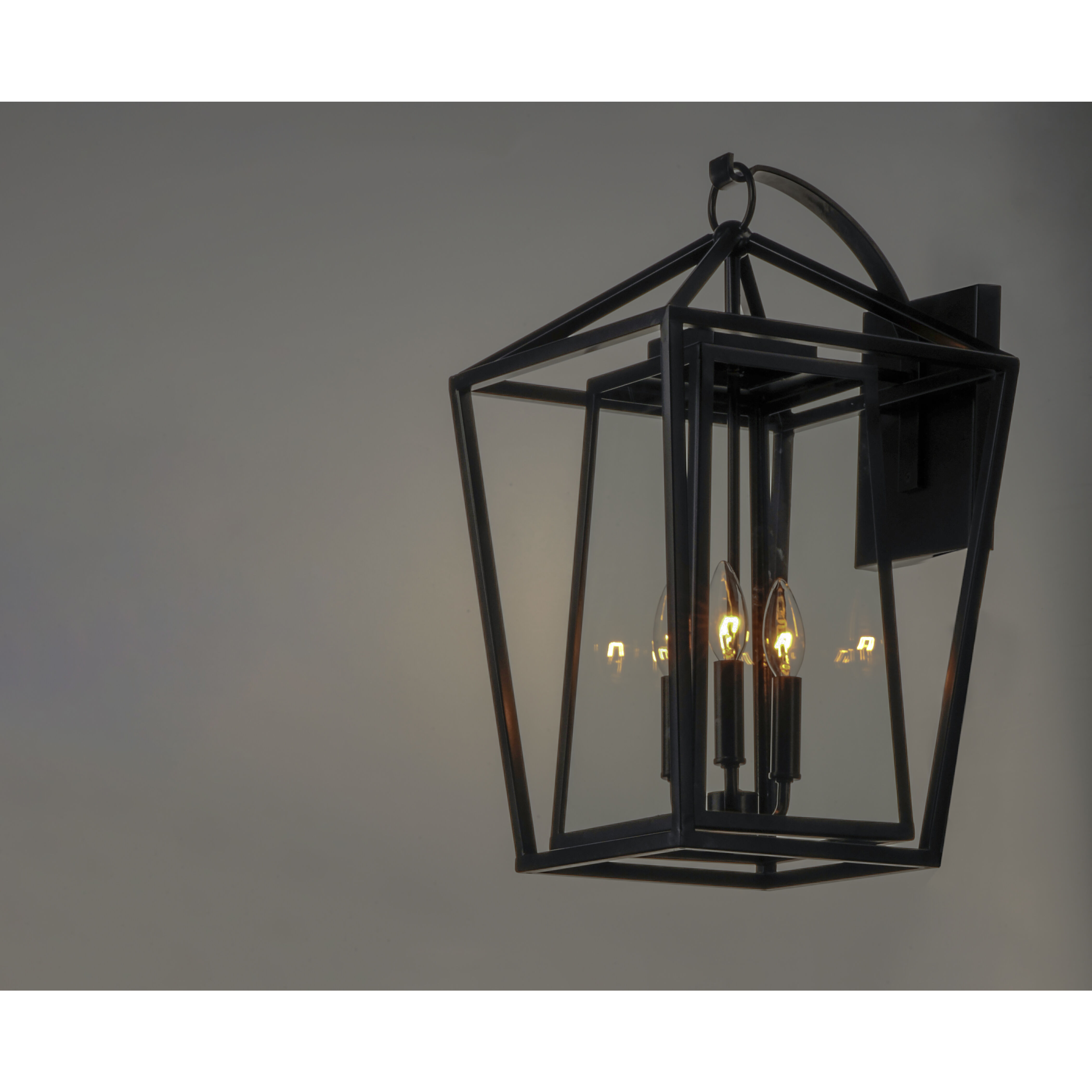 Artisan 3 Light 21 inch Black Outdoor Wall Mount