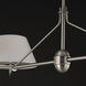 Dunbridge 4 Light 62 inch Polished Nickel Linear Pendant Ceiling Light