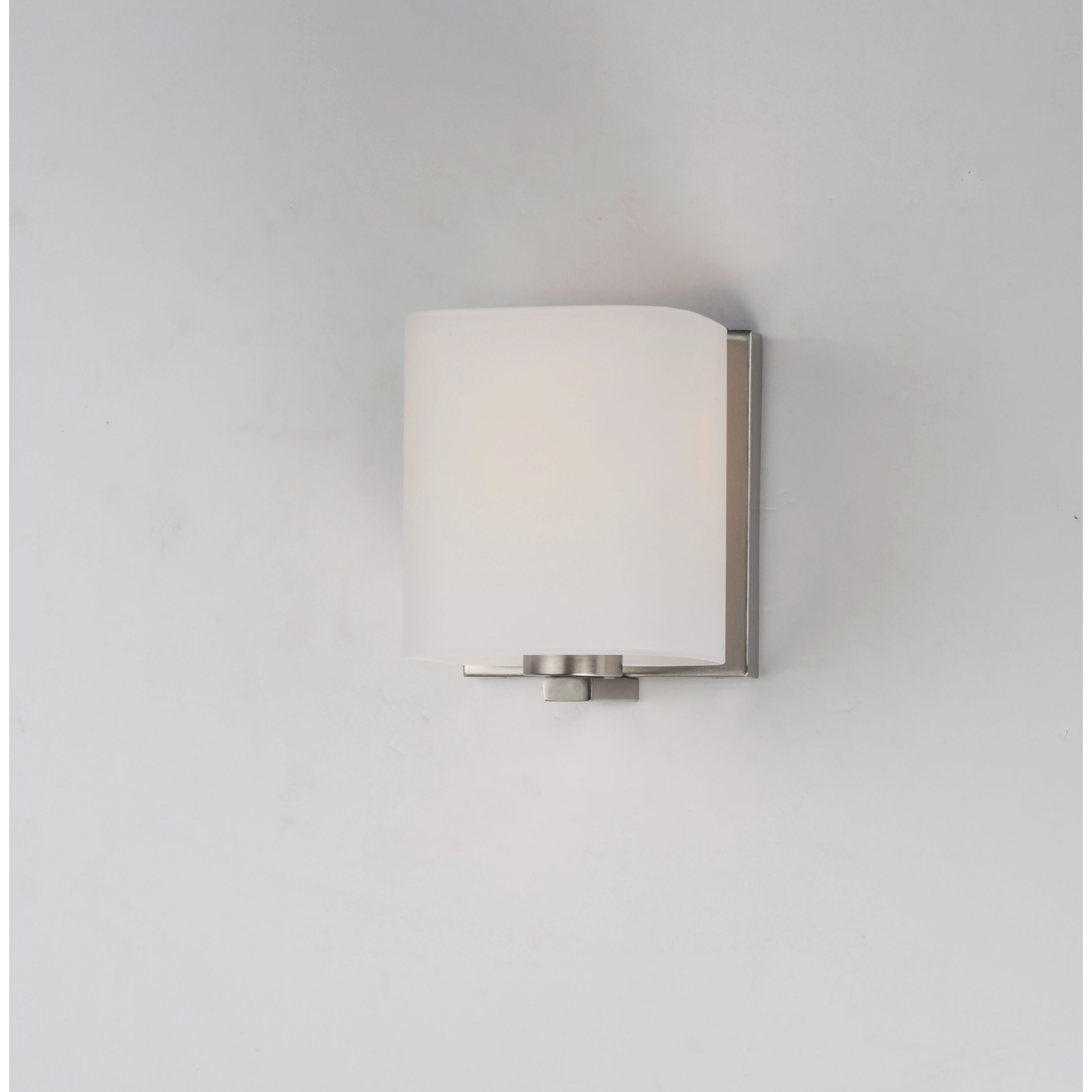 Wrap 1 Light 5.5 inch Satin Nickel Bath Vanity Wall Light