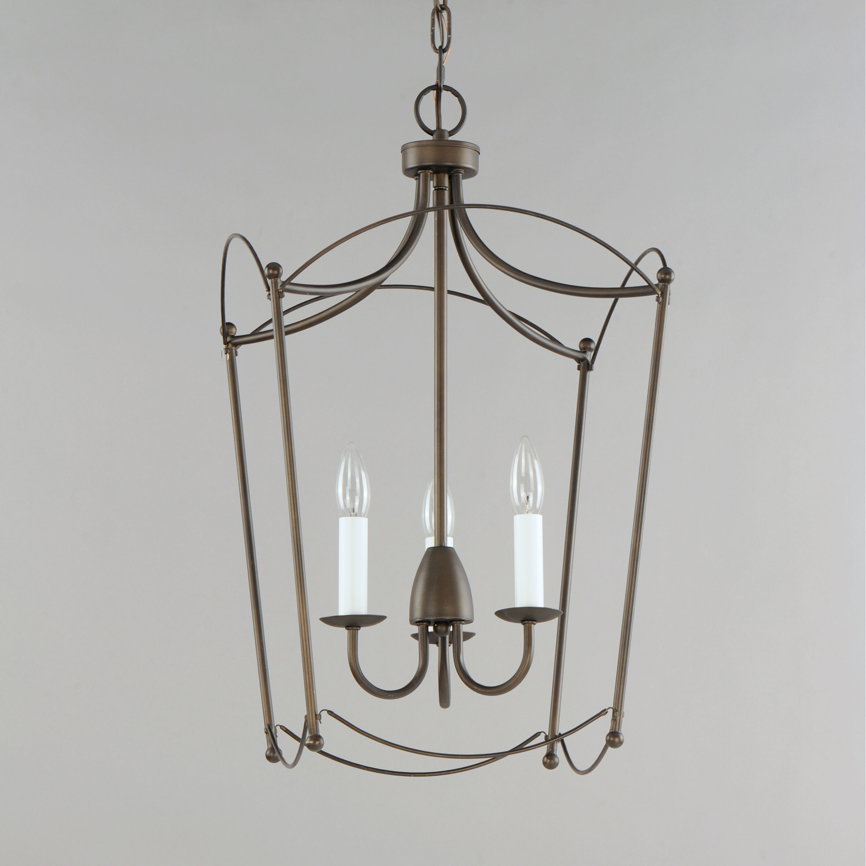 Plumette 3 Light 14 inch Chestnut Bronze Multi-Light Pendant Ceiling Light