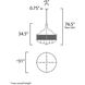 Savant 8 Light 31 inch Bronze and Antique Brass Chandelier Ceiling Light