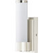 Optic LED 4.75 inch Satin Nickel Bath Vanity Wall Light