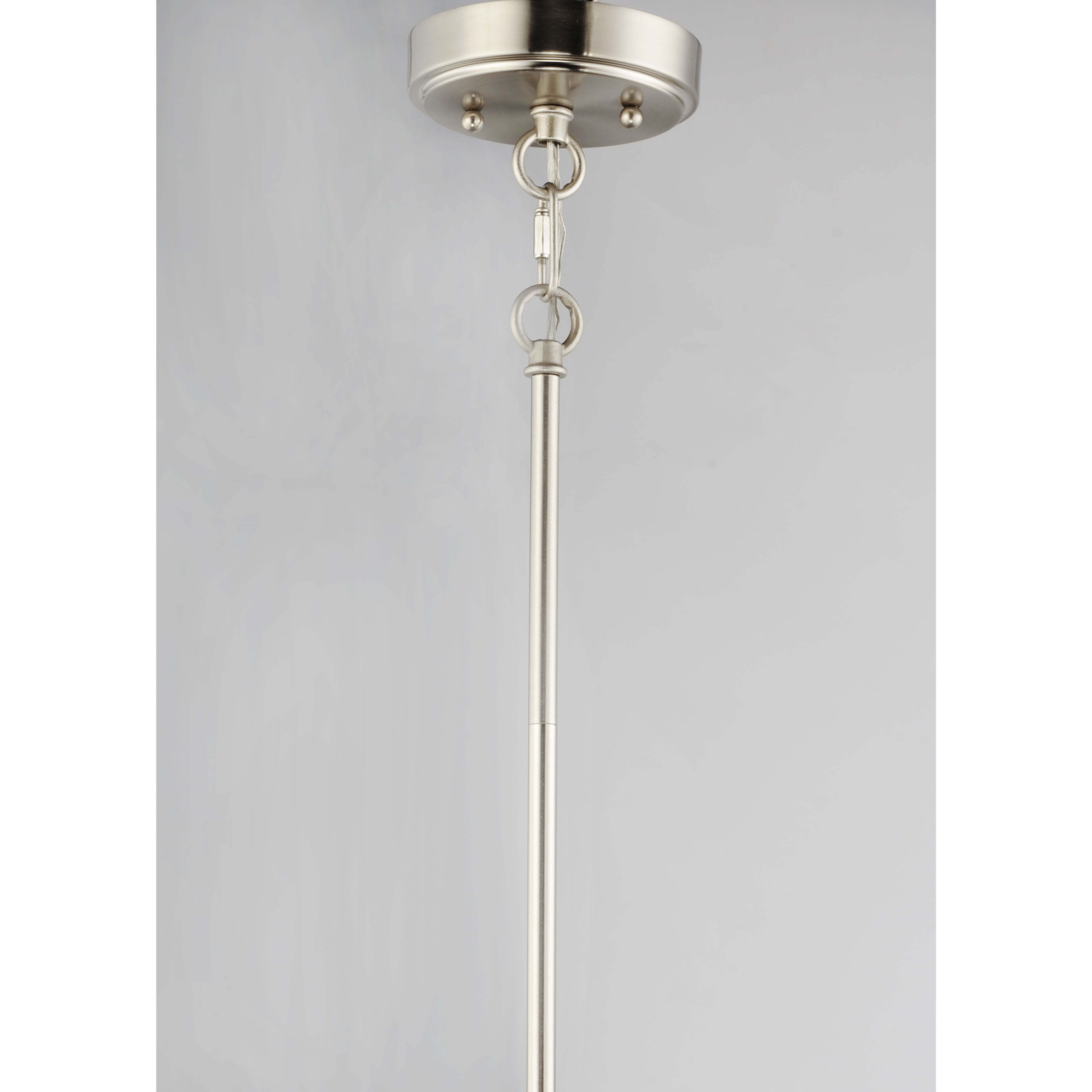 Acadia 8 Light 32 inch Satin Nickel Chandelier Ceiling Light