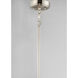 Acadia 8 Light 32 inch Satin Nickel Chandelier Ceiling Light