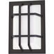 Trilogy LED 12 inch Bronze Outdoor Wall Mount