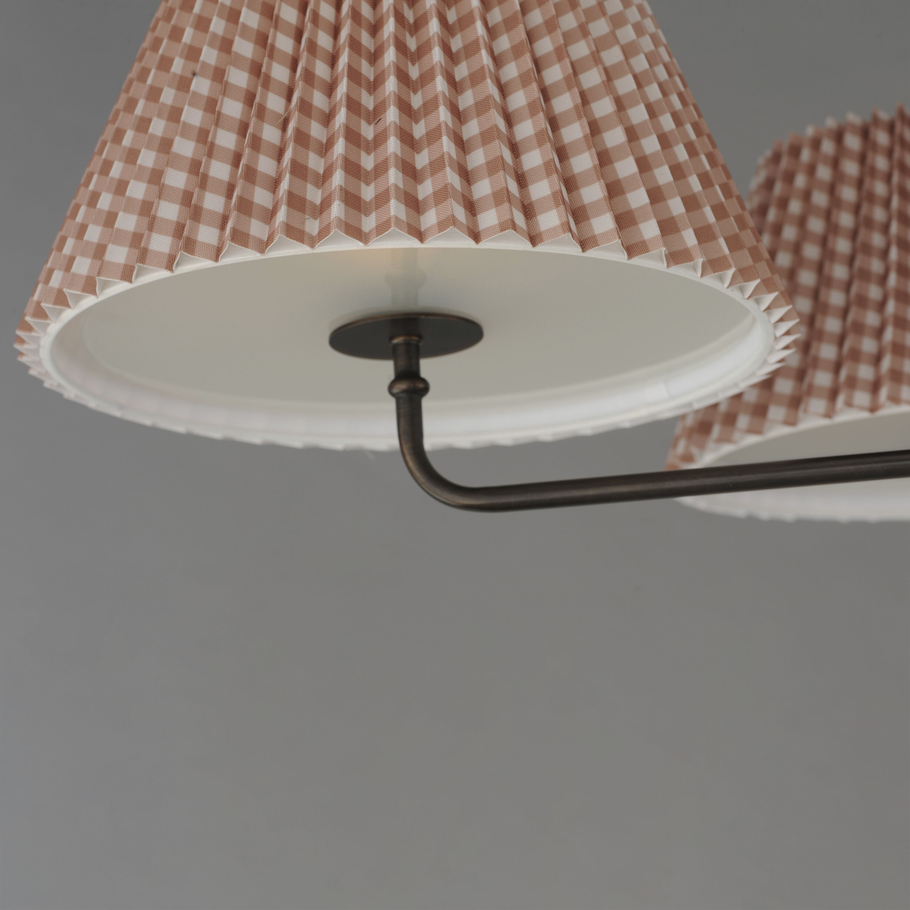 Dunbridge 4 Light 62 inch Antique Bronze Linear Pendant Ceiling Light