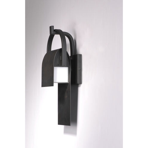 Laredo LED 17 inch Rustic Forge Outdoor Wall Sconce