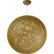 Bali 1 Light 24 inch Natural Outdoor Pendant