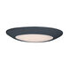 Diverse LED 6 inch Black Flush Mount Ceiling Light