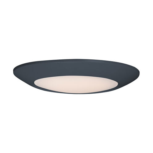 Diverse LED 6 inch Black Flush Mount Ceiling Light