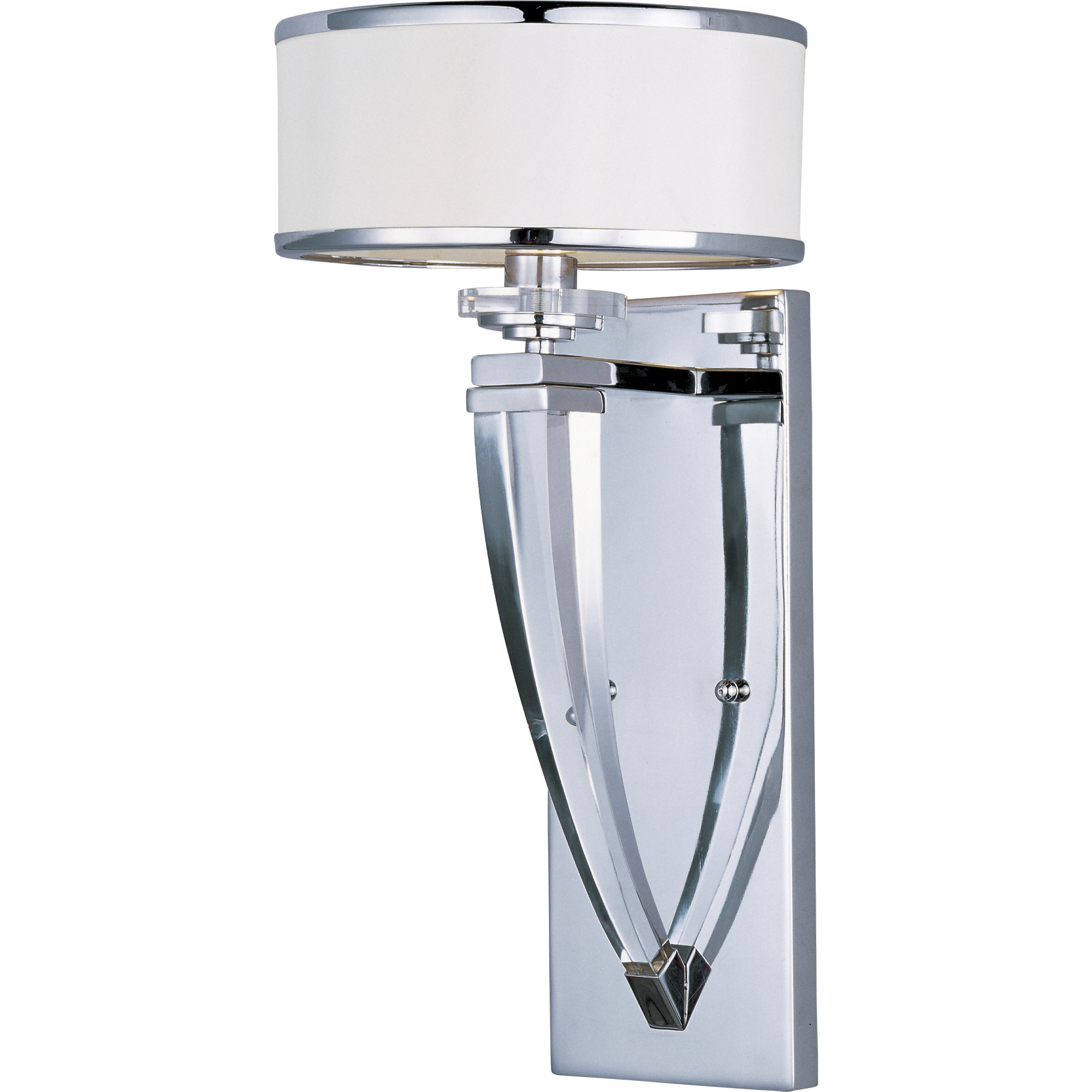 Metro 1 Light 8.75 inch Polished Chrome Wall Sconce Wall Light
