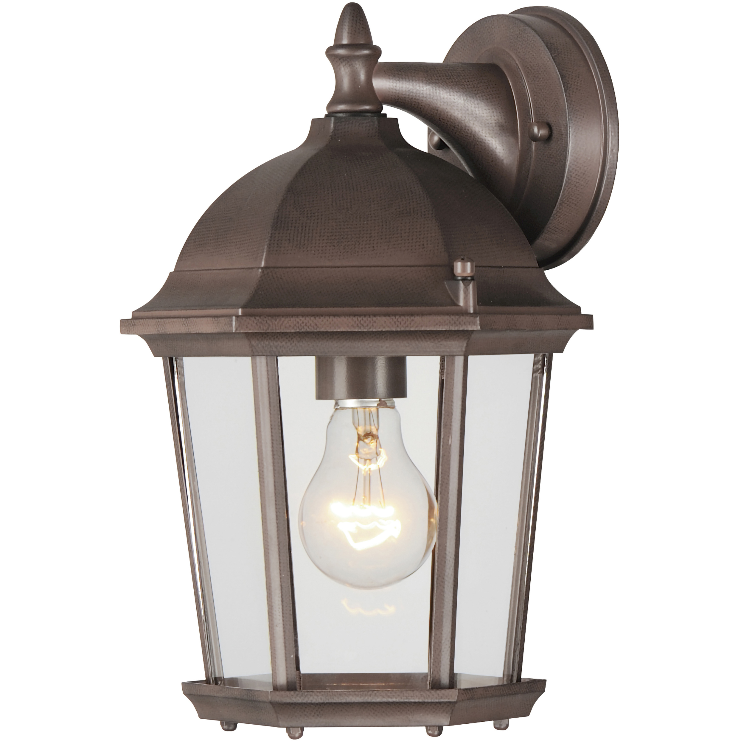 Builder Cast 1 Light 12 inch Empire Bronze Outdoor Wall Mount