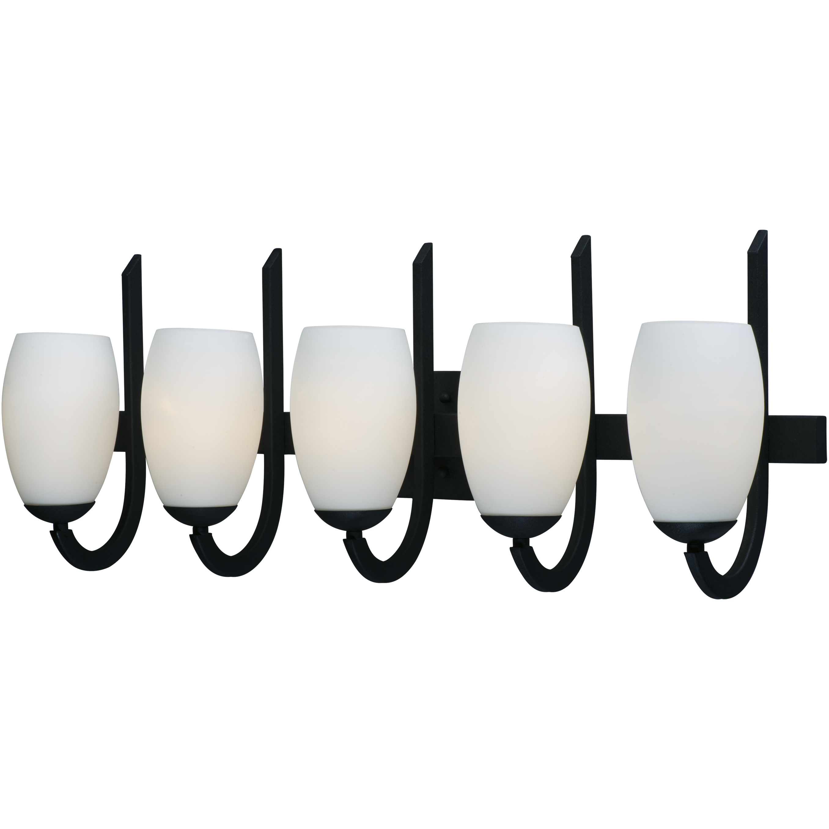 Taylor 5 Light 31.5 inch Textured Black Bath Vanity Wall Light
