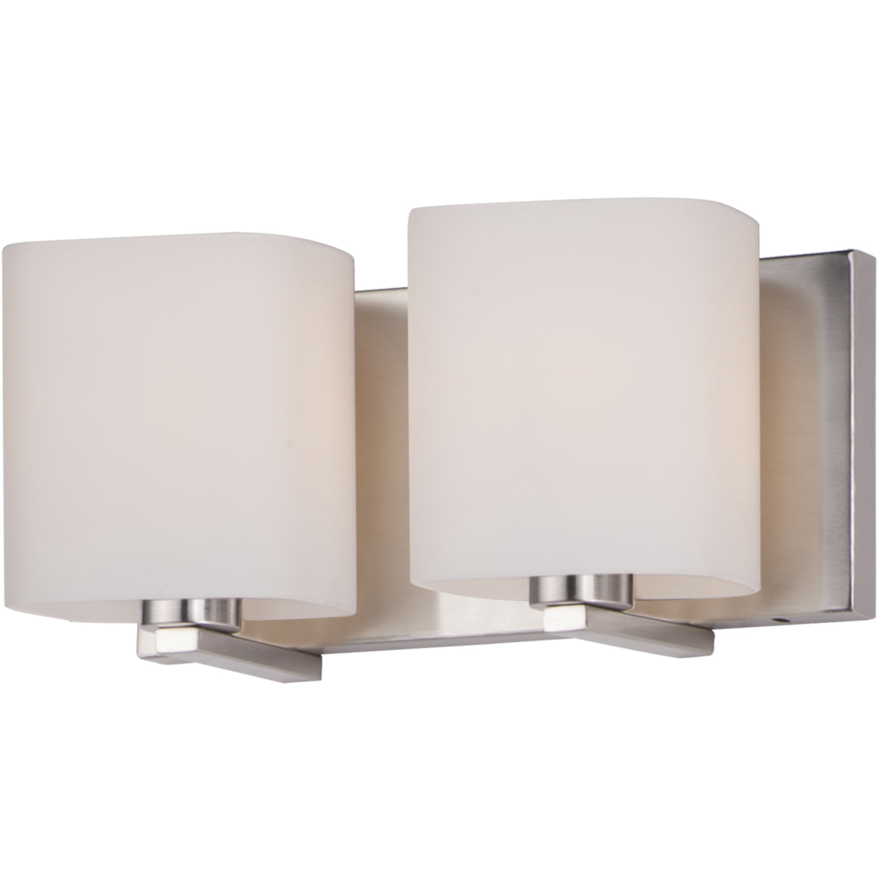 Wrap 2 Light 12.5 inch Satin Nickel Bath Vanity Wall Light