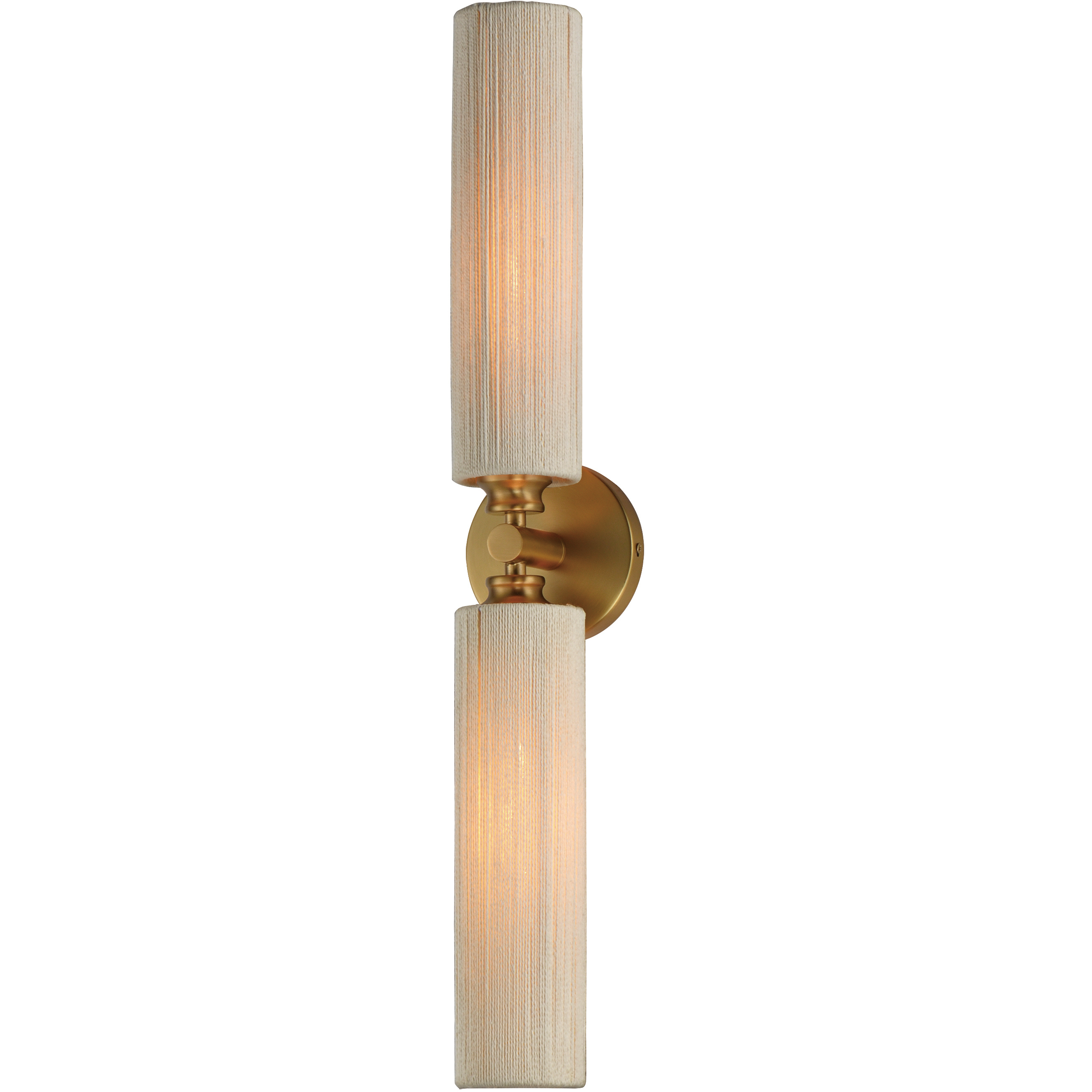 Aveline 2 Light 27.25 inch Natural Aged Brass ADA Wall Sconce Wall Light