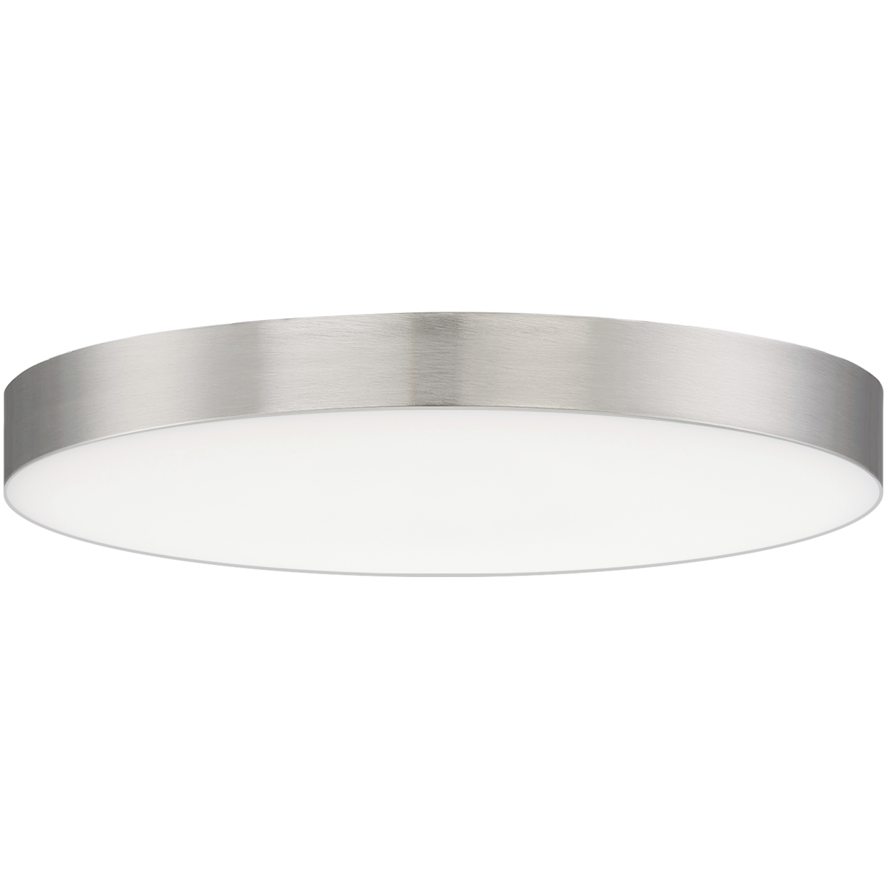 toshi63wave　maxim Maxim Lighting 57662WTSN Trim LED 7 inch Satin Nickel Flush Mount