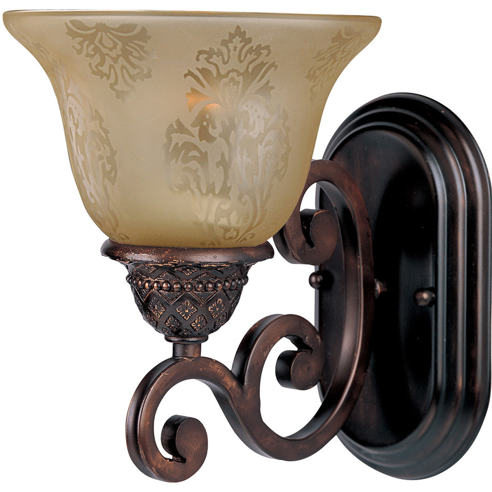 Symphony 1 Light 7 inch Oil Rubbed Bronze Wall Sconce Wall Light