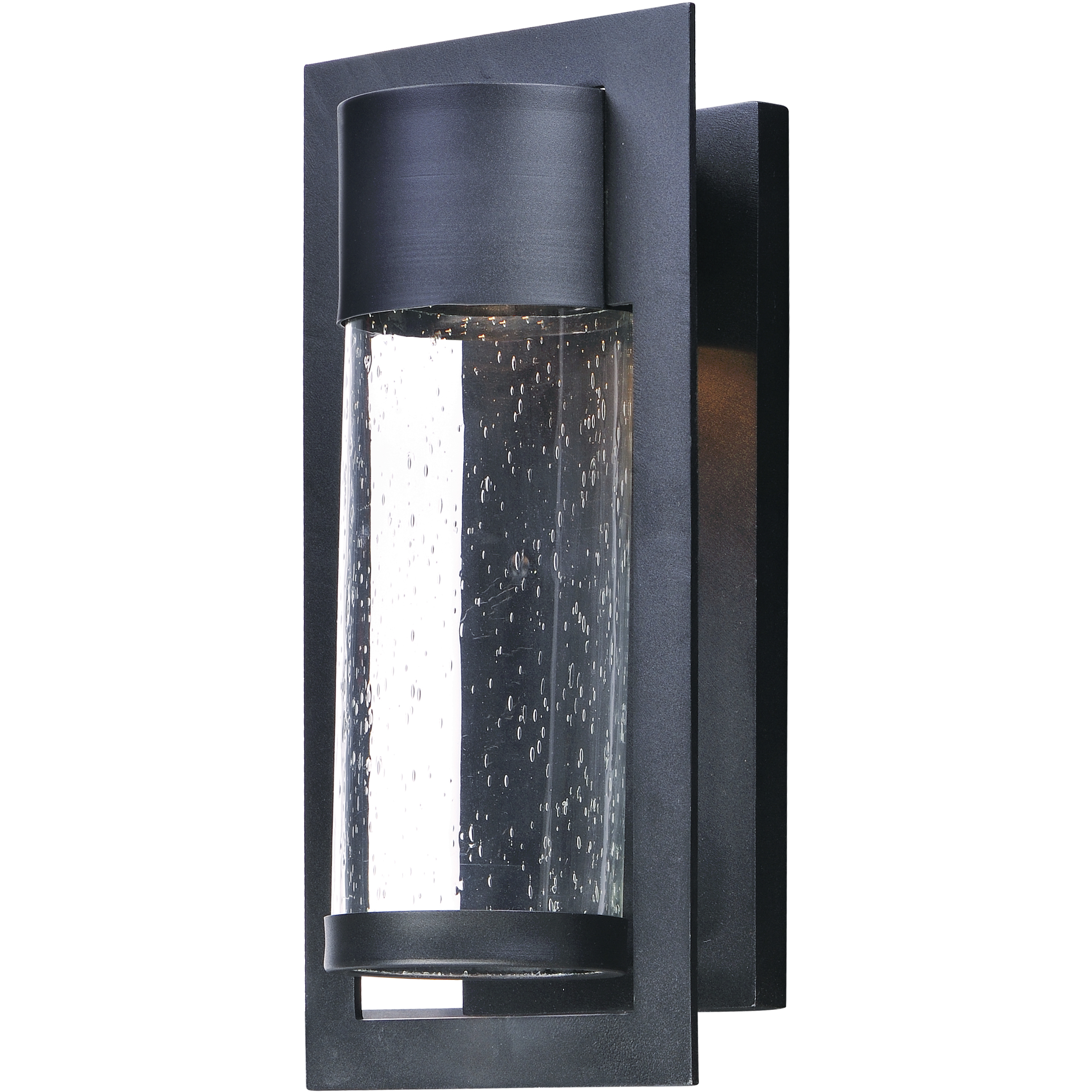 Focus LED 14.5 inch Black Outdoor Wall Mount