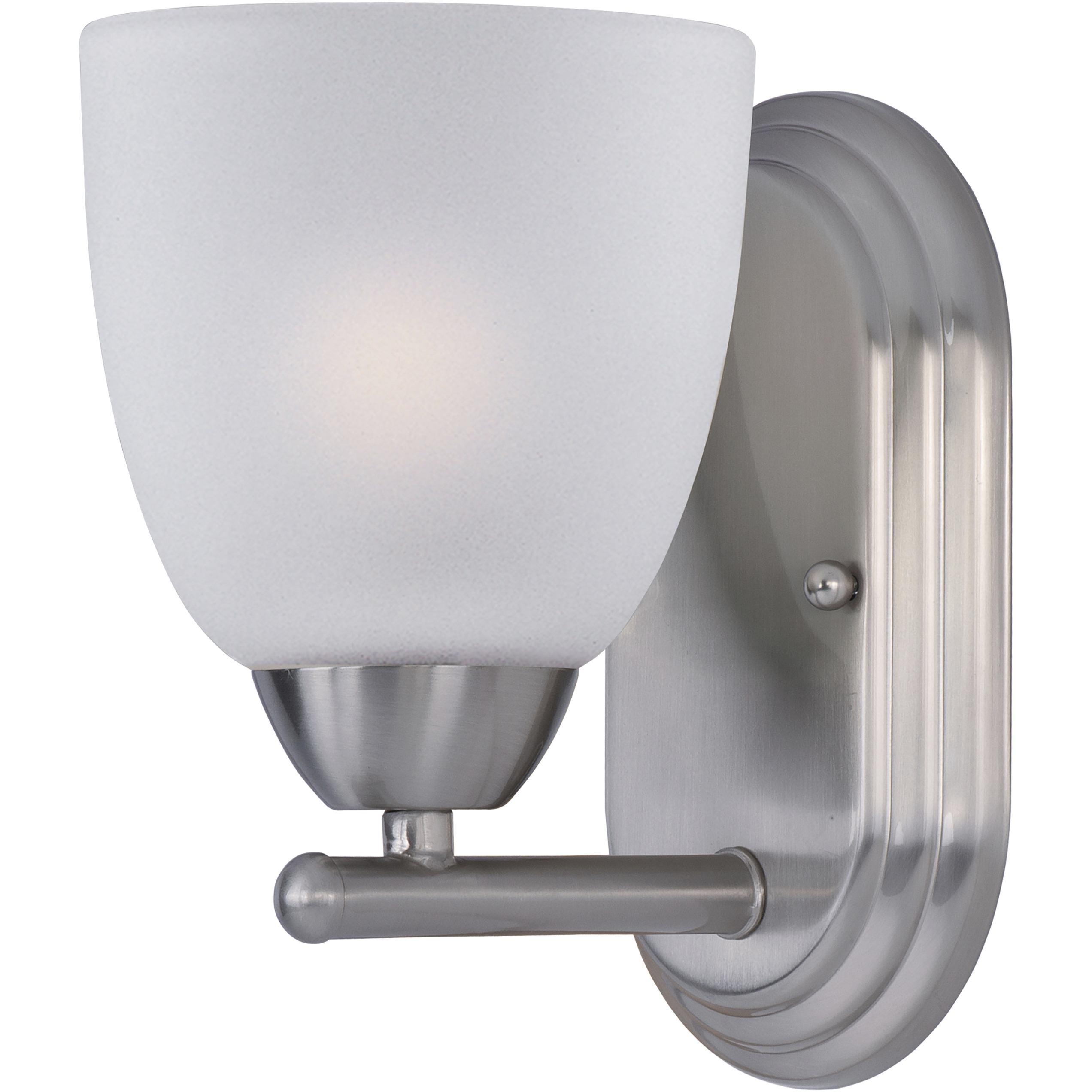 Axis 1 Light 6.5 inch Satin Nickel Bath Vanity Wall Light