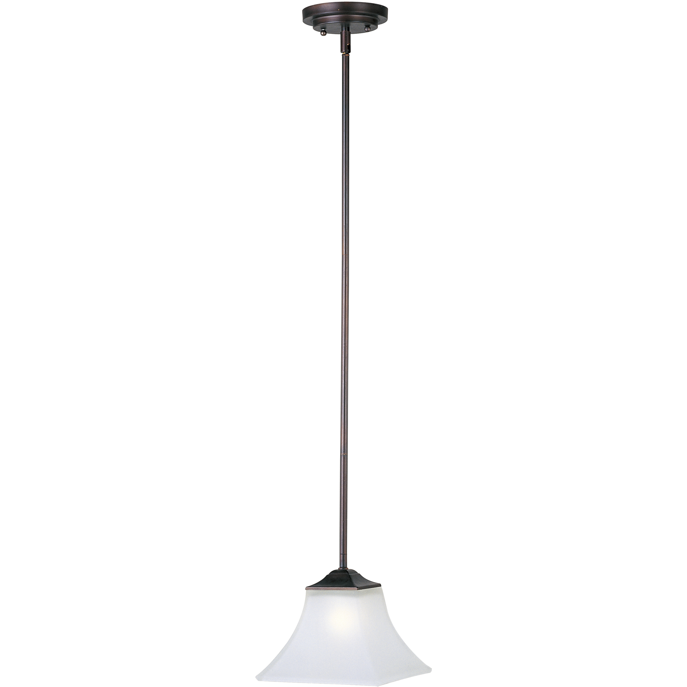 Aurora 1 Light 8 inch Oil Rubbed Bronze Mini Pendant Ceiling Light