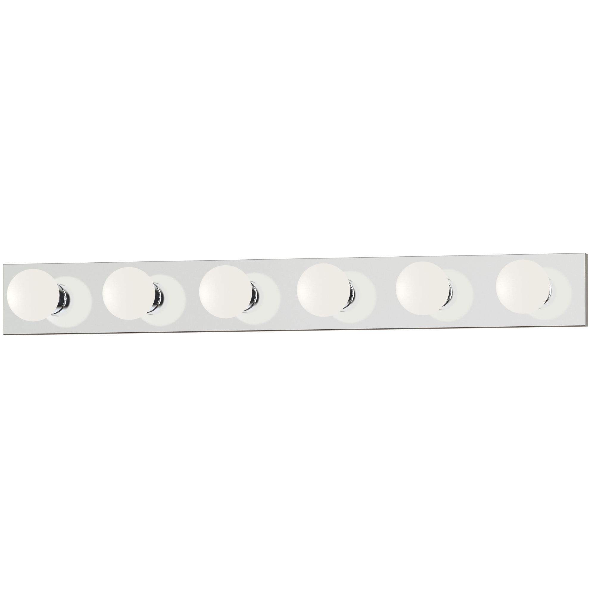 Essentials - 445x 6 Light 36 inch Polished Chrome Bath Vanity Wall Light