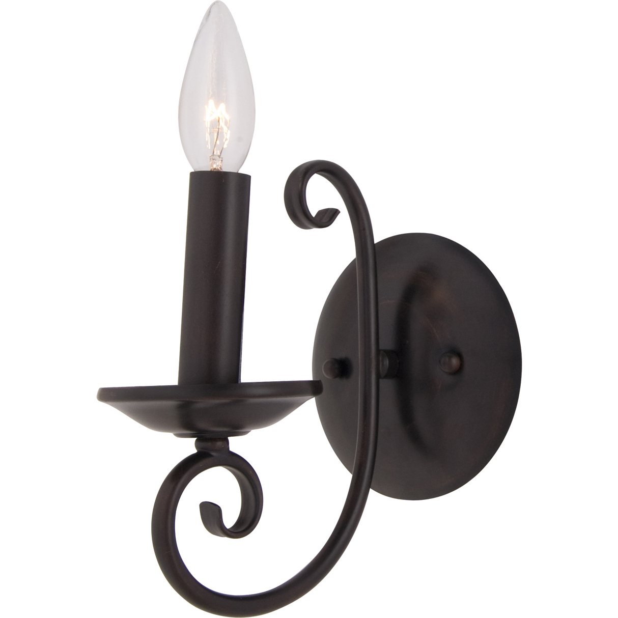 Loft 1 Light 5 inch Oil Rubbed Bronze Wall Sconce Wall Light