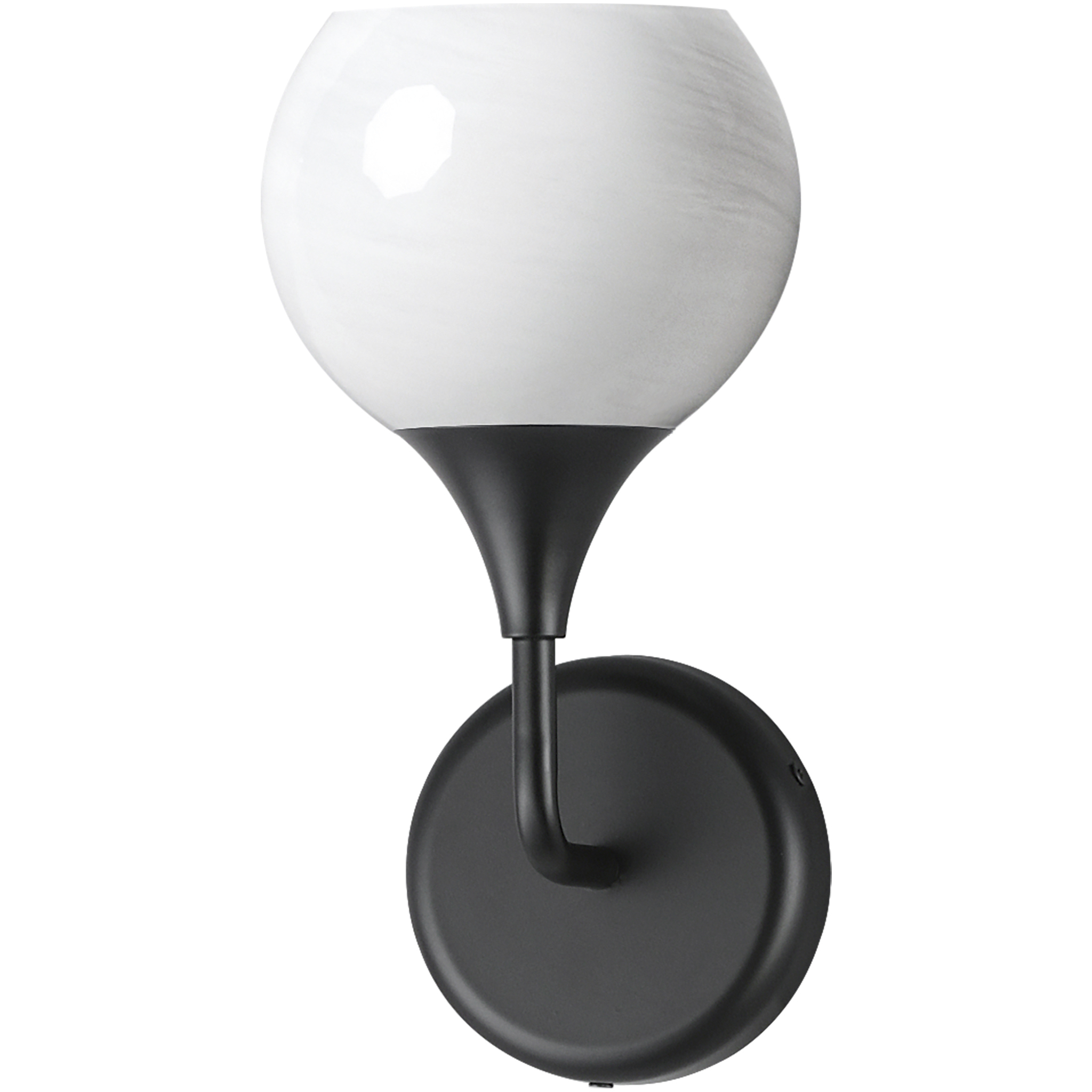 Neve 1 Light 6 inch Black Wall Sconce Wall Light