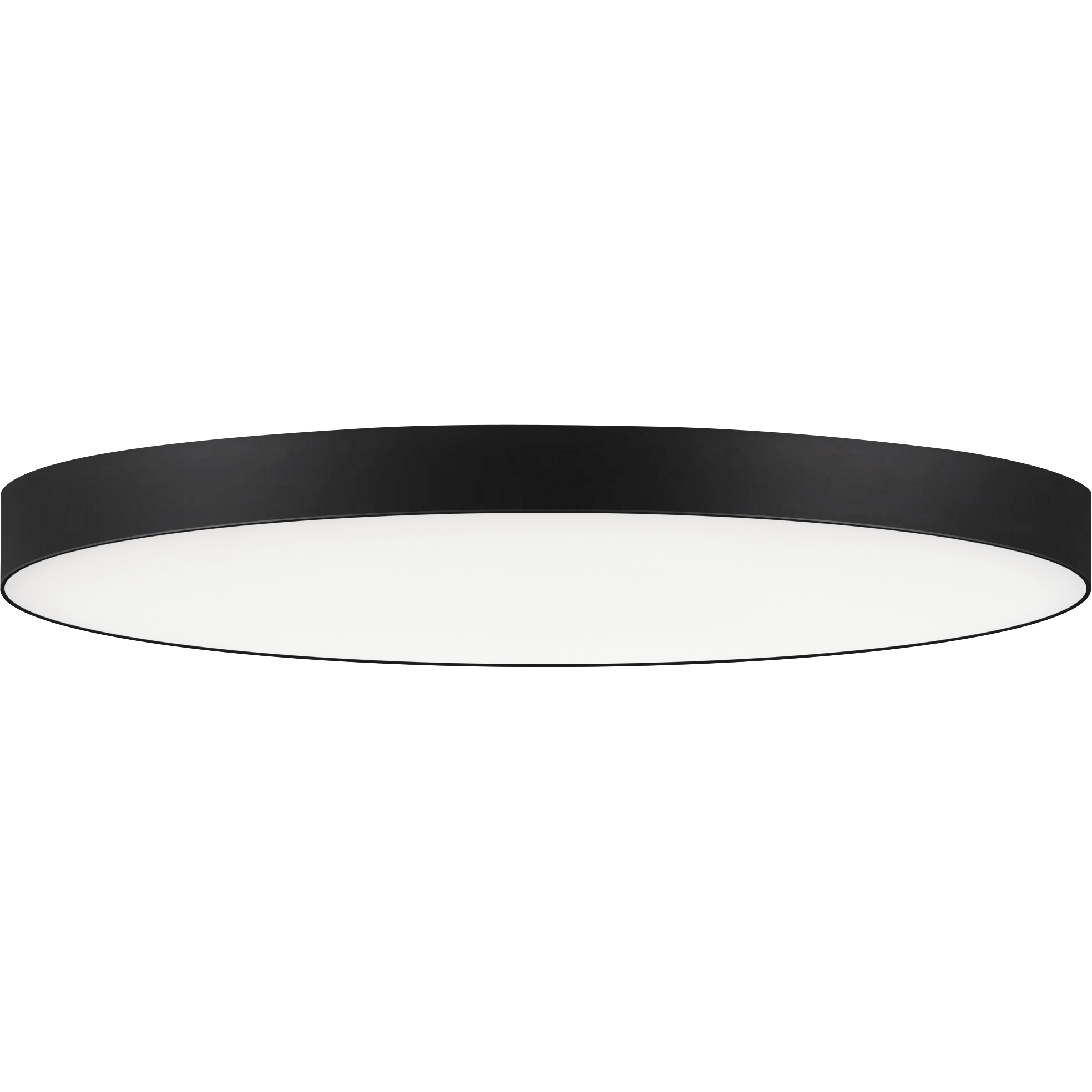 Trim LED 16 inch Black Flush Mount Ceiling Light