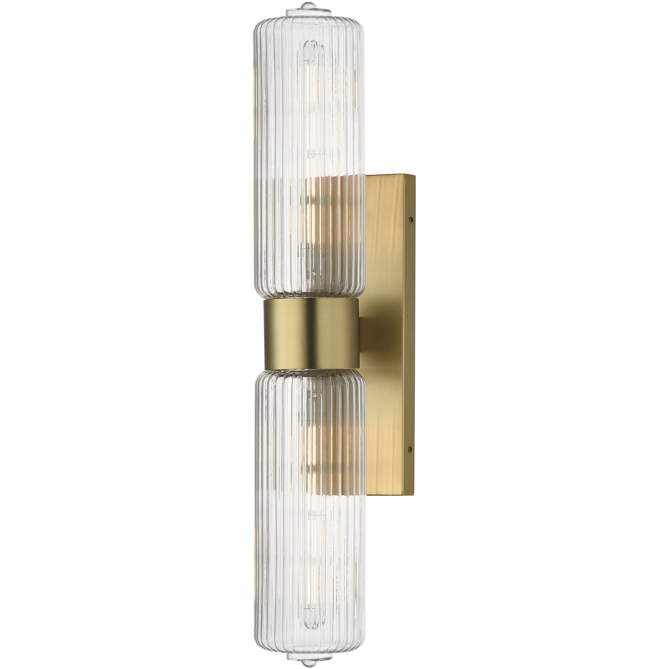 Kasbah 2 Light 5 inch Satin Brass Wall Sconce Wall Light