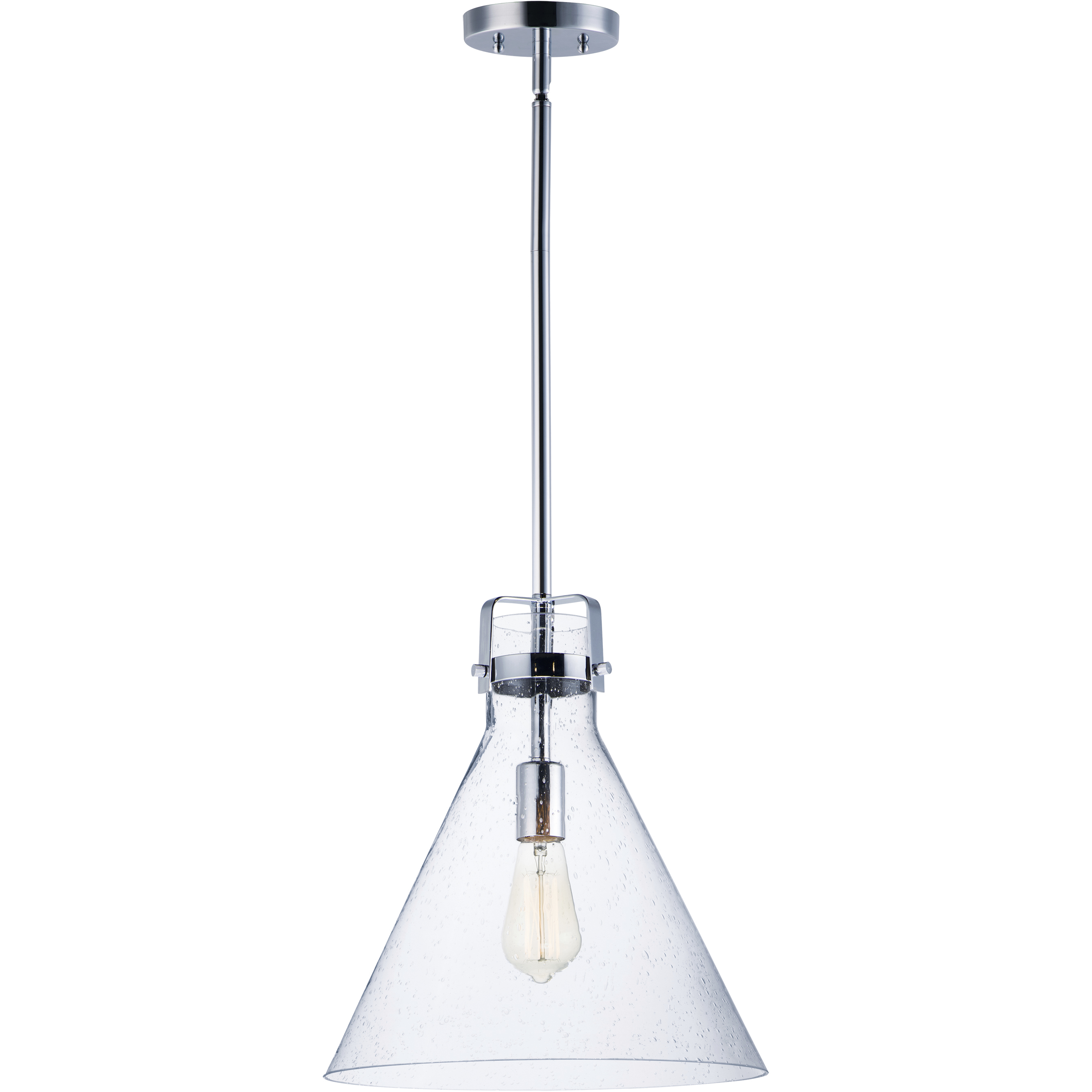 Seafarer LED 14 inch Polished Chrome Single Pendant Ceiling Light