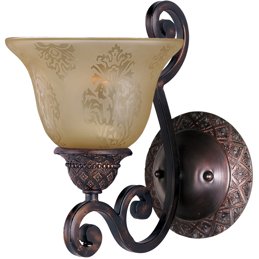 Symphony 1 Light 7 inch Oil Rubbed Bronze Wall Sconce Wall Light