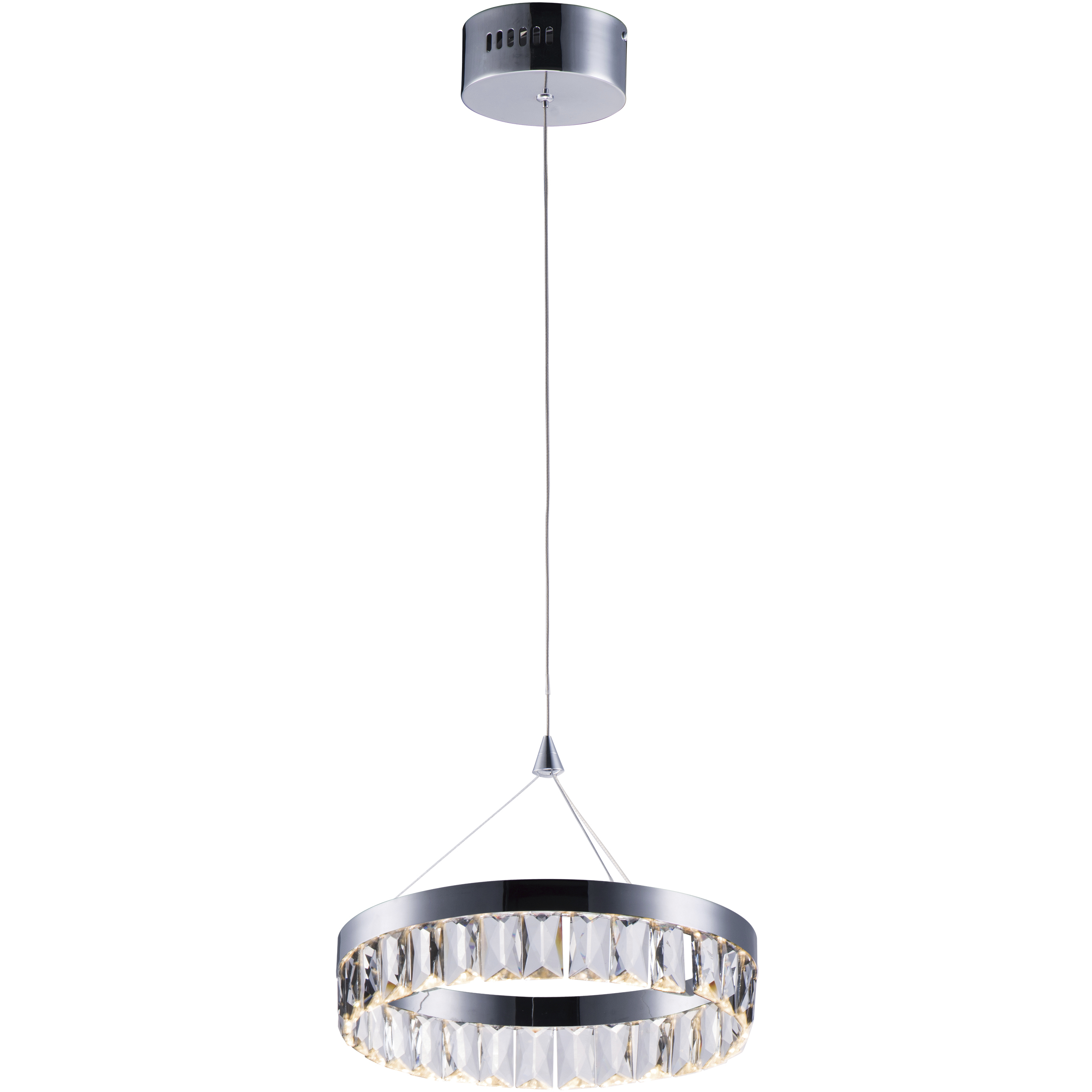 Icycle LED 12.5 inch Polished Chrome Mini Pendant Ceiling Light