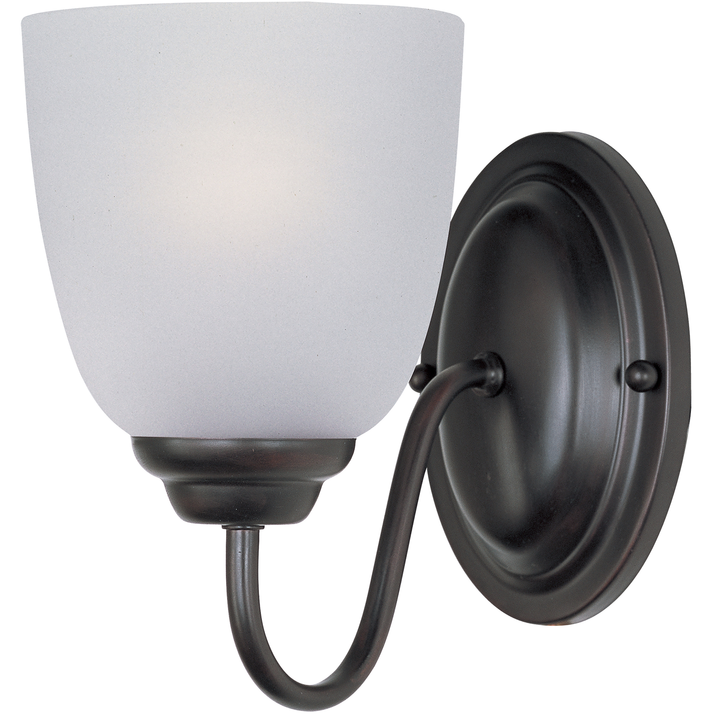 Stefan 1 Light 8 inch Oil Rubbed Bronze Bath Vanity Wall Light
