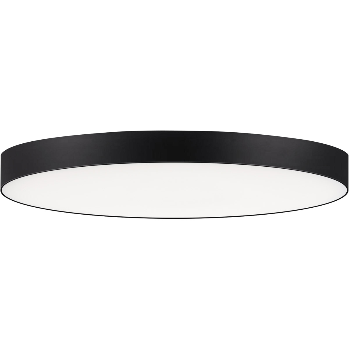 Maxim Lighting 57663WTBK Trim LED 9 inch Black Flush Mount Ceiling