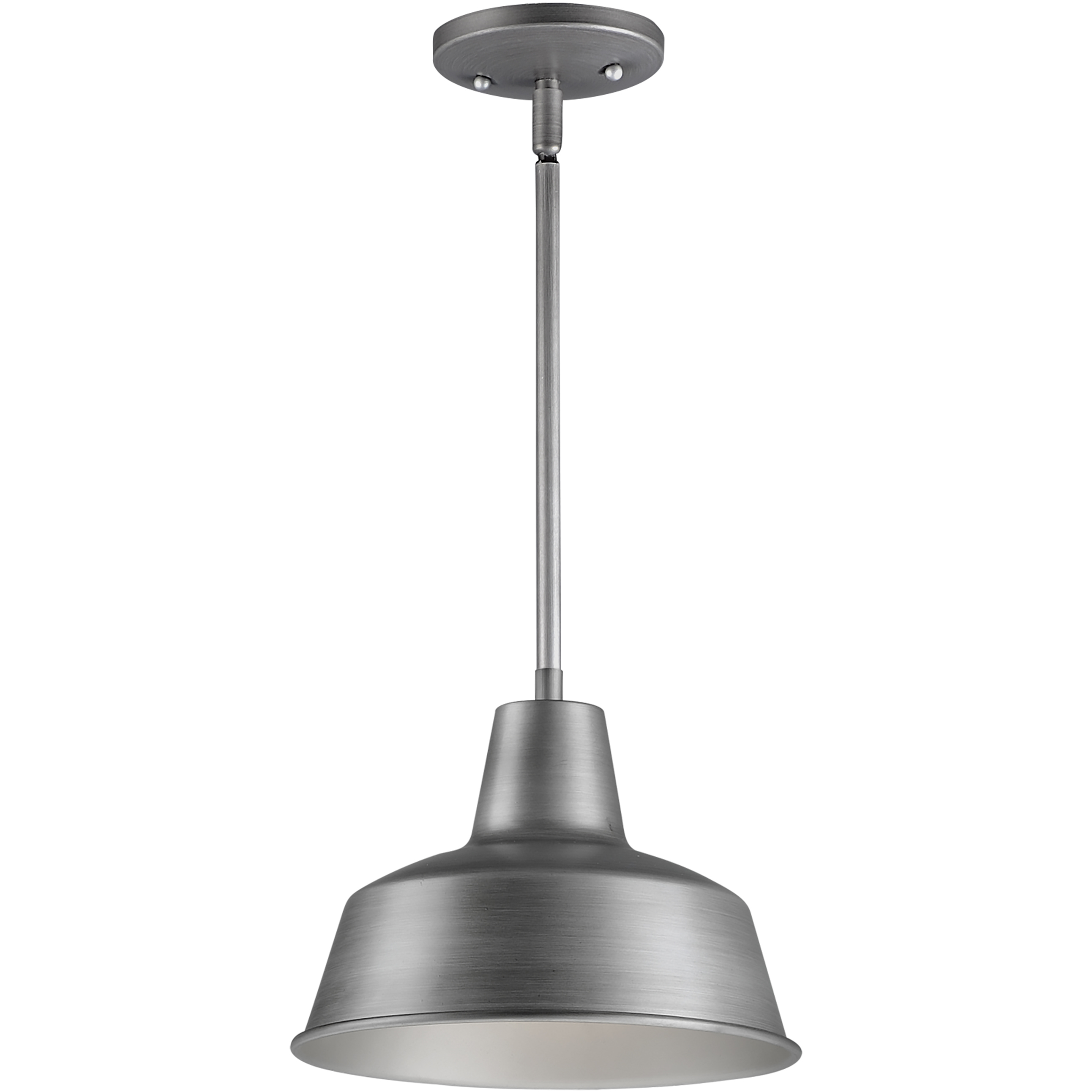 Pier M 1 Light 10.25 inch Weathered Zinc Outdoor Pendant