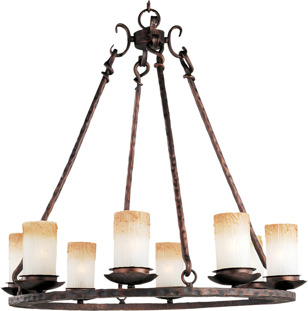 Maxim Lighting Notre Dame 8-Light Oil Rubbed Bronze Chandelier