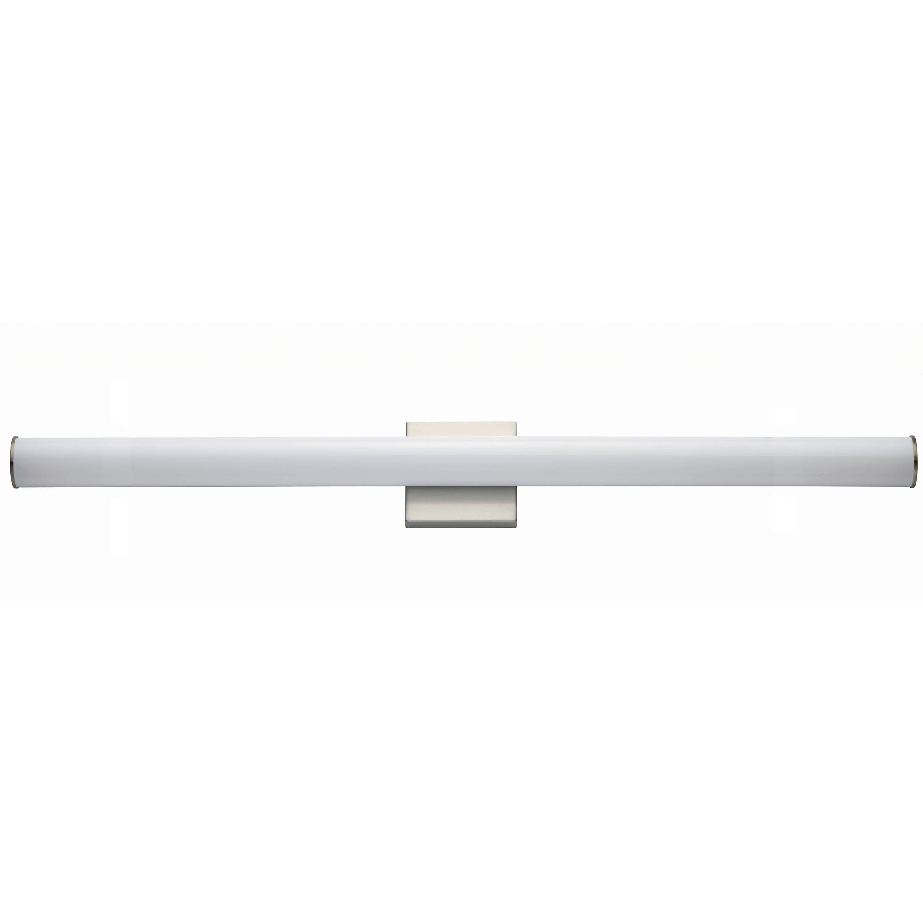 Rail LED 48 inch Satin Nickel Bath Vanity Wall Light
