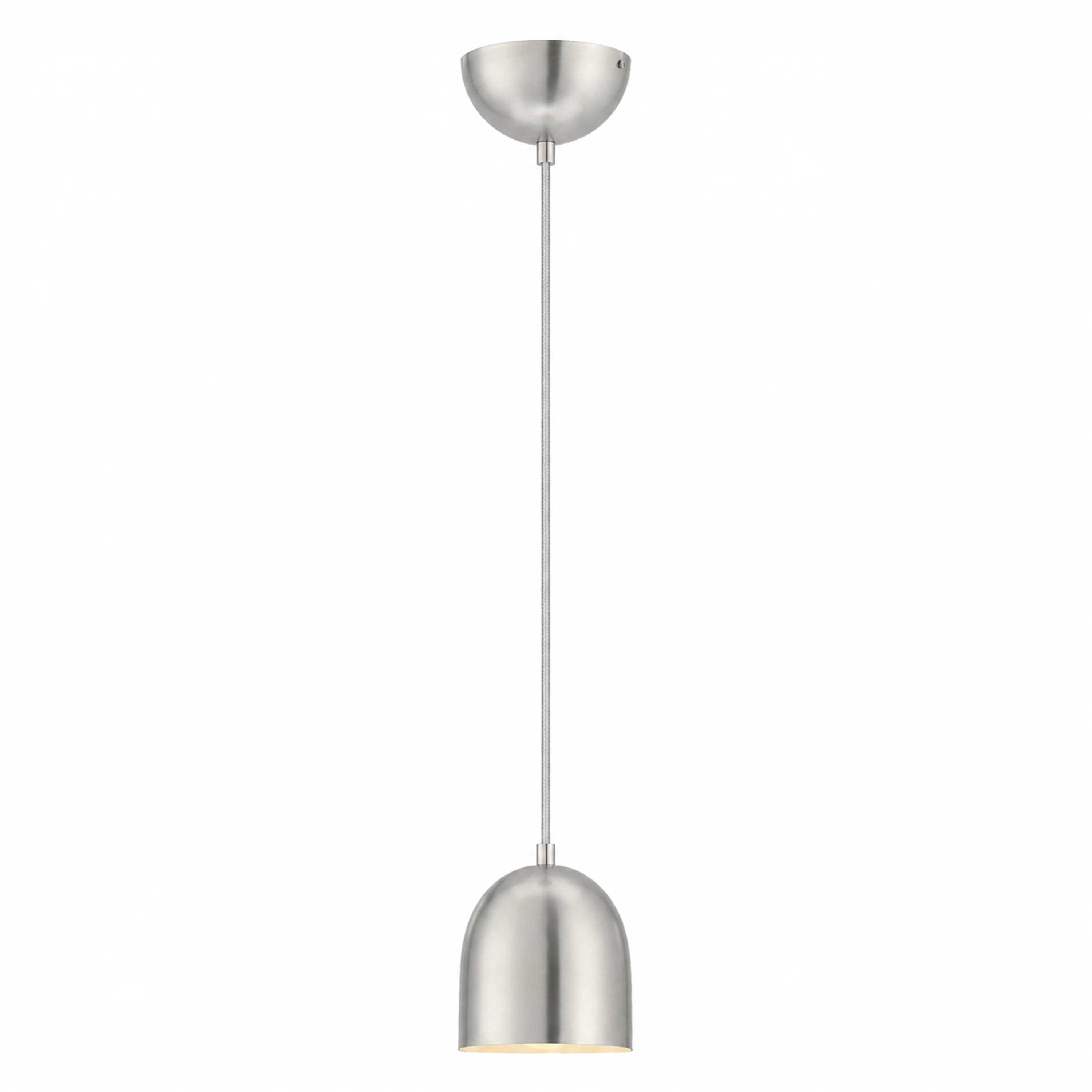 Tova 1 Light 5 inch Satin Nickel Single Pendant Ceiling Light