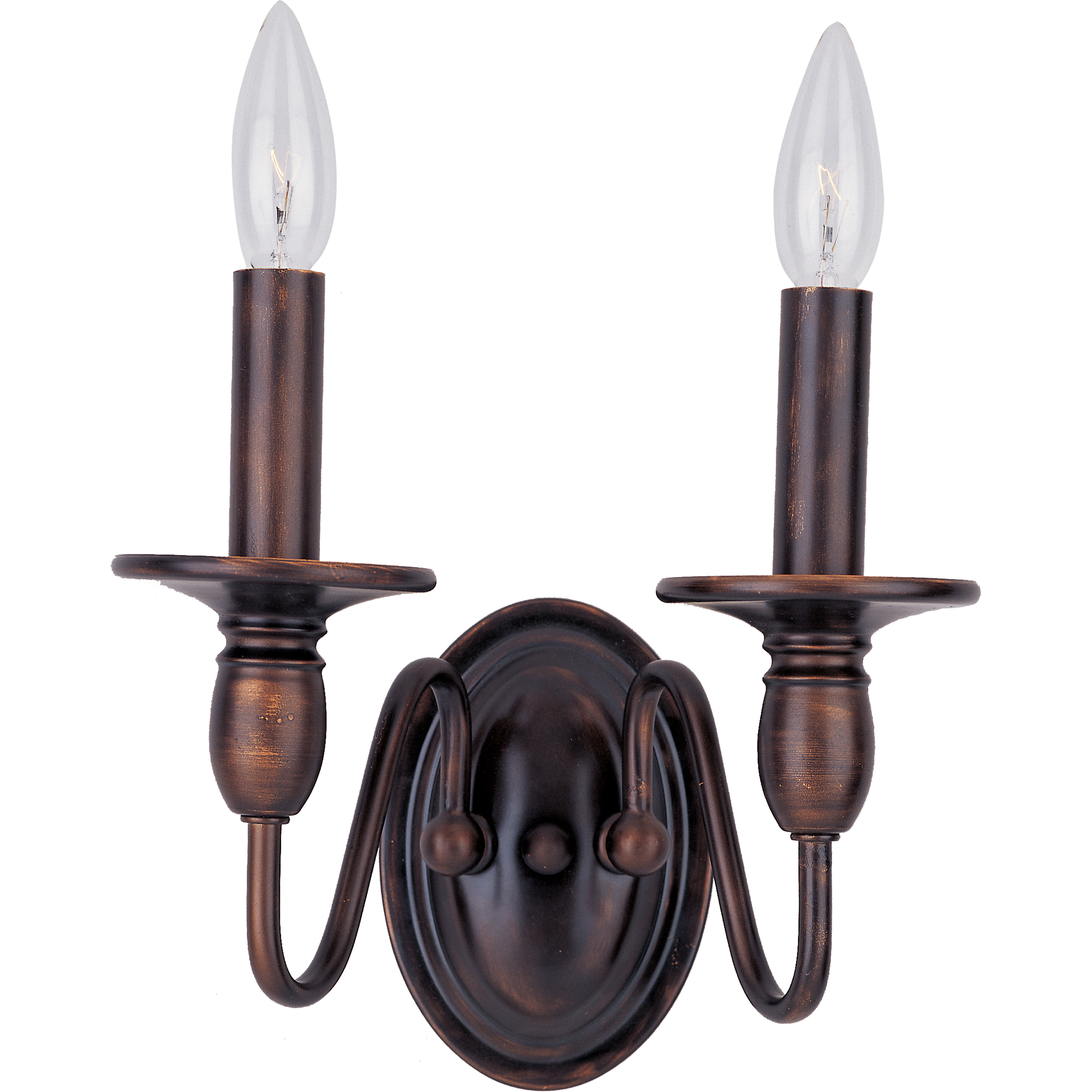 Towne 2 Light 10 inch Oil Rubbed Bronze Wall Sconce Wall Light