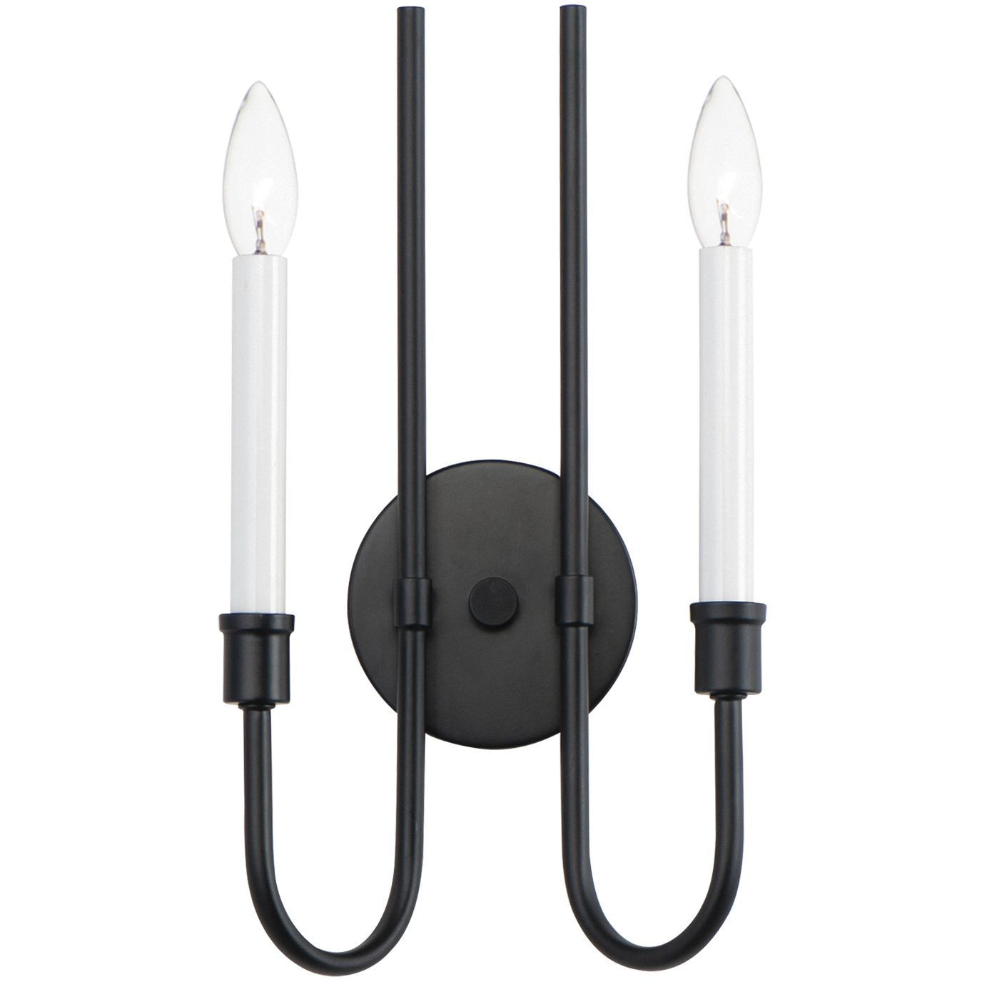Tux 2 Light 8.75 inch Black Wall Sconce Wall Light