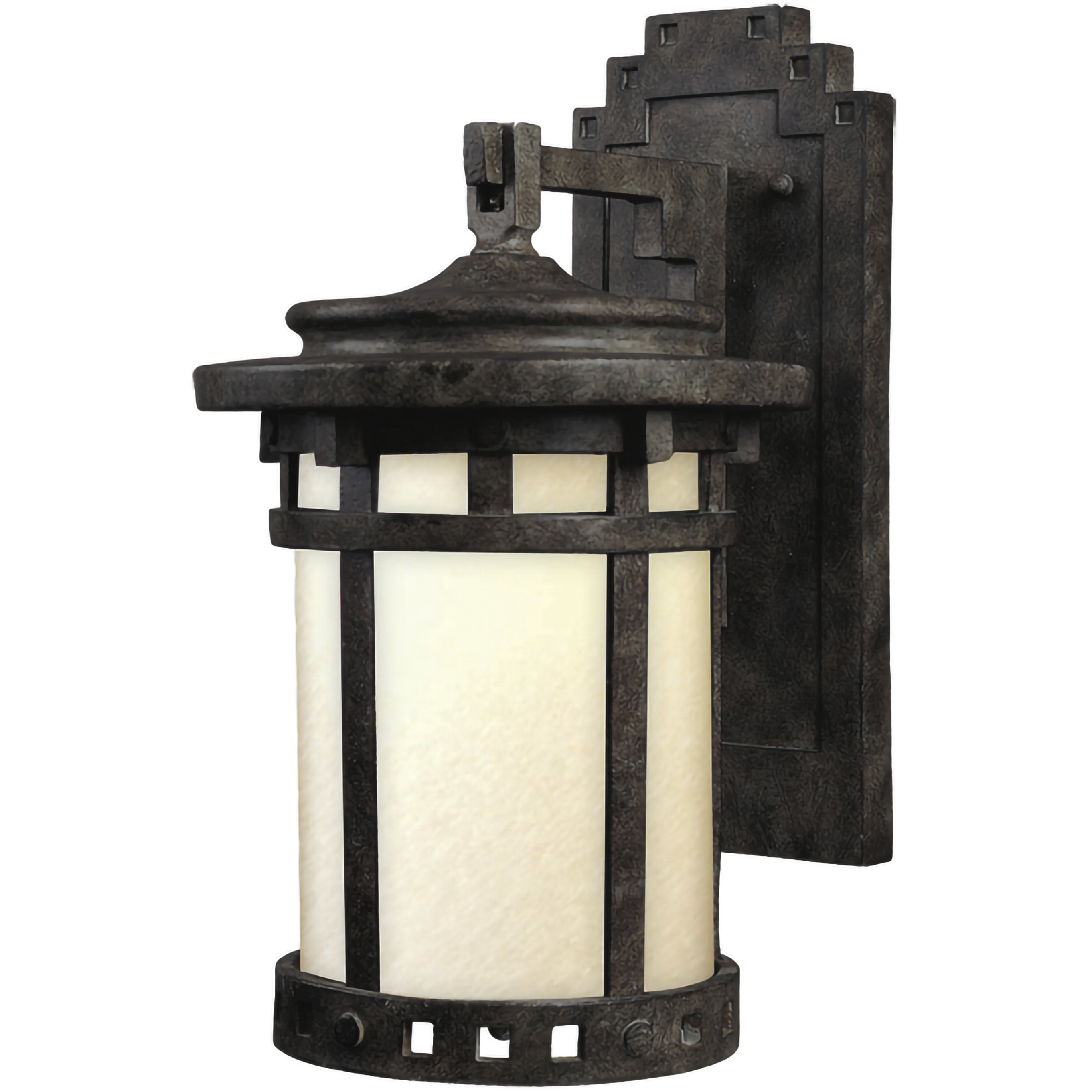 Santa Barbara Dark Sky 1 Light 16 inch Sienna Outdoor Wall Mount
