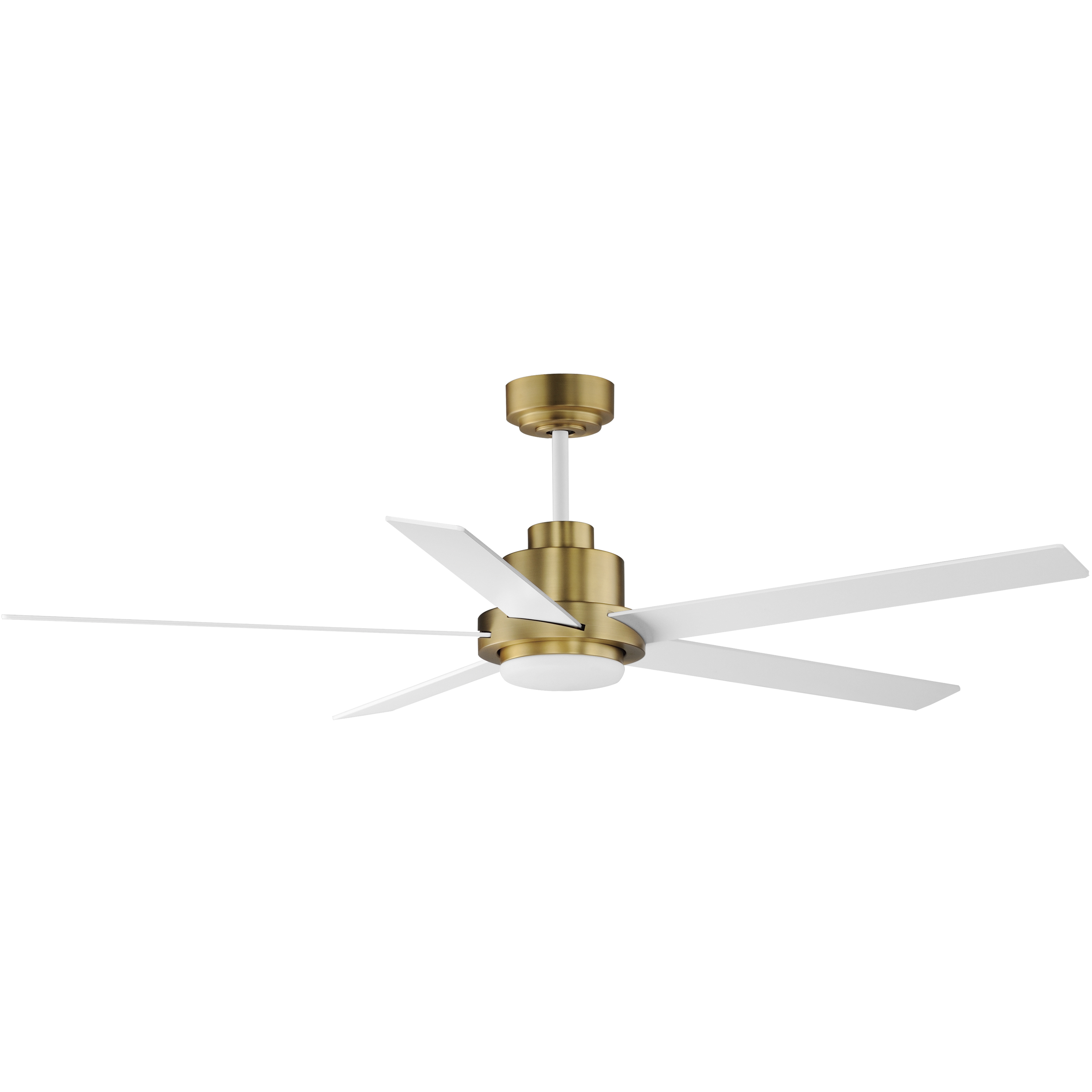 Maxim Lighting 88826WTNAB Daisy 60 inch Natural Aged Brass Indoor