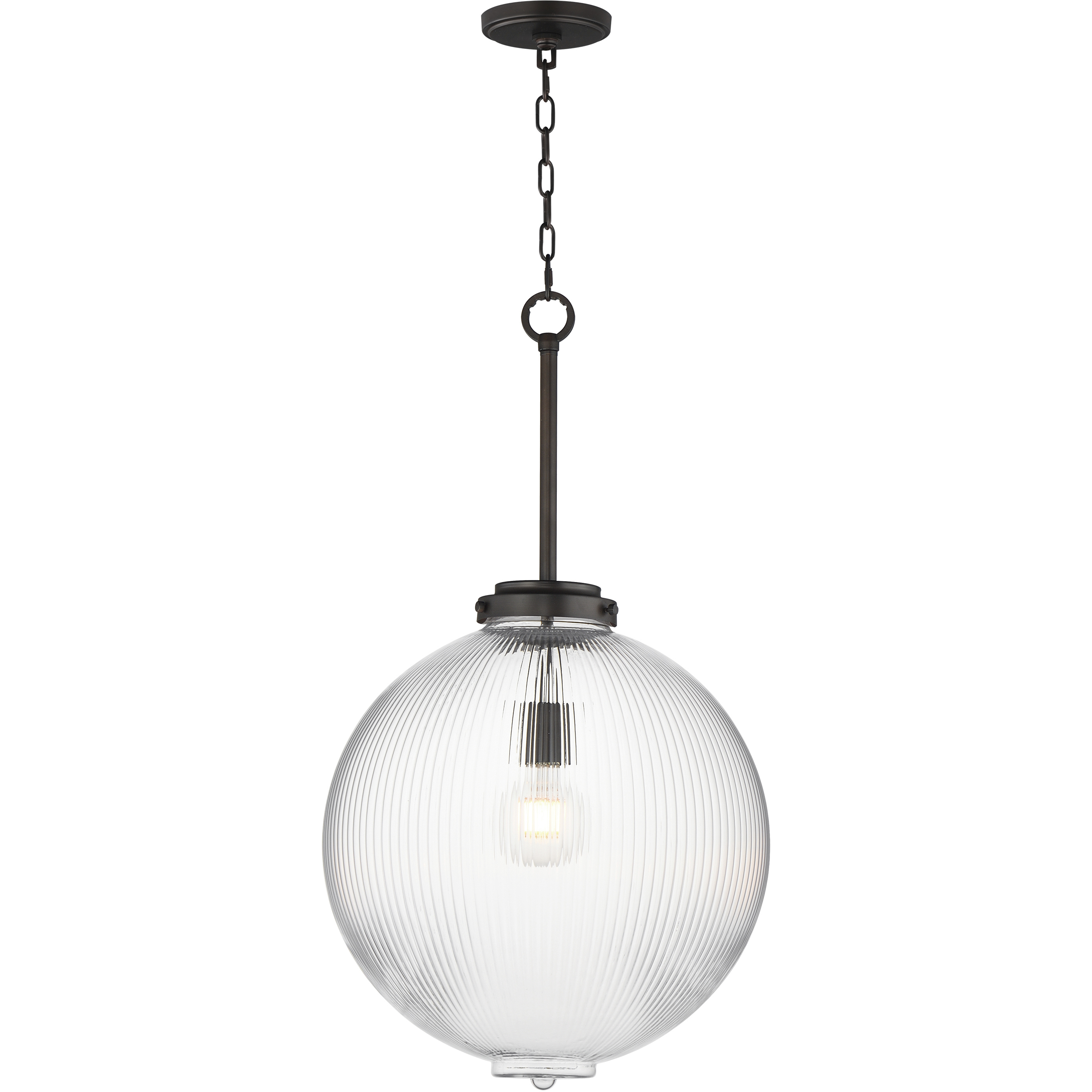 Kasbah 1 Light 15.75 inch Oil Rubbed Bronze Single Pendant Ceiling Light