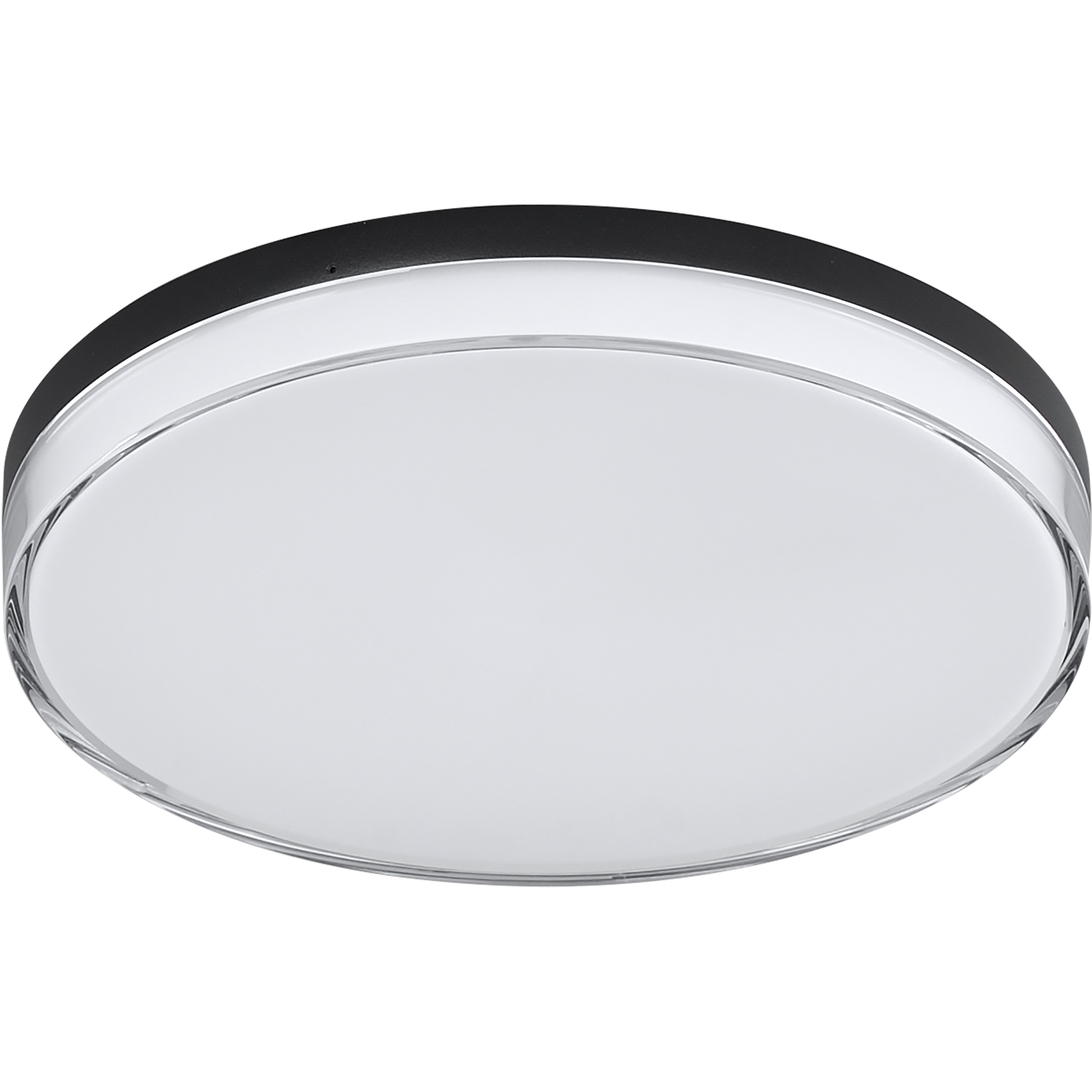 Edge LED 11 inch Black Flush Mount Ceiling Light