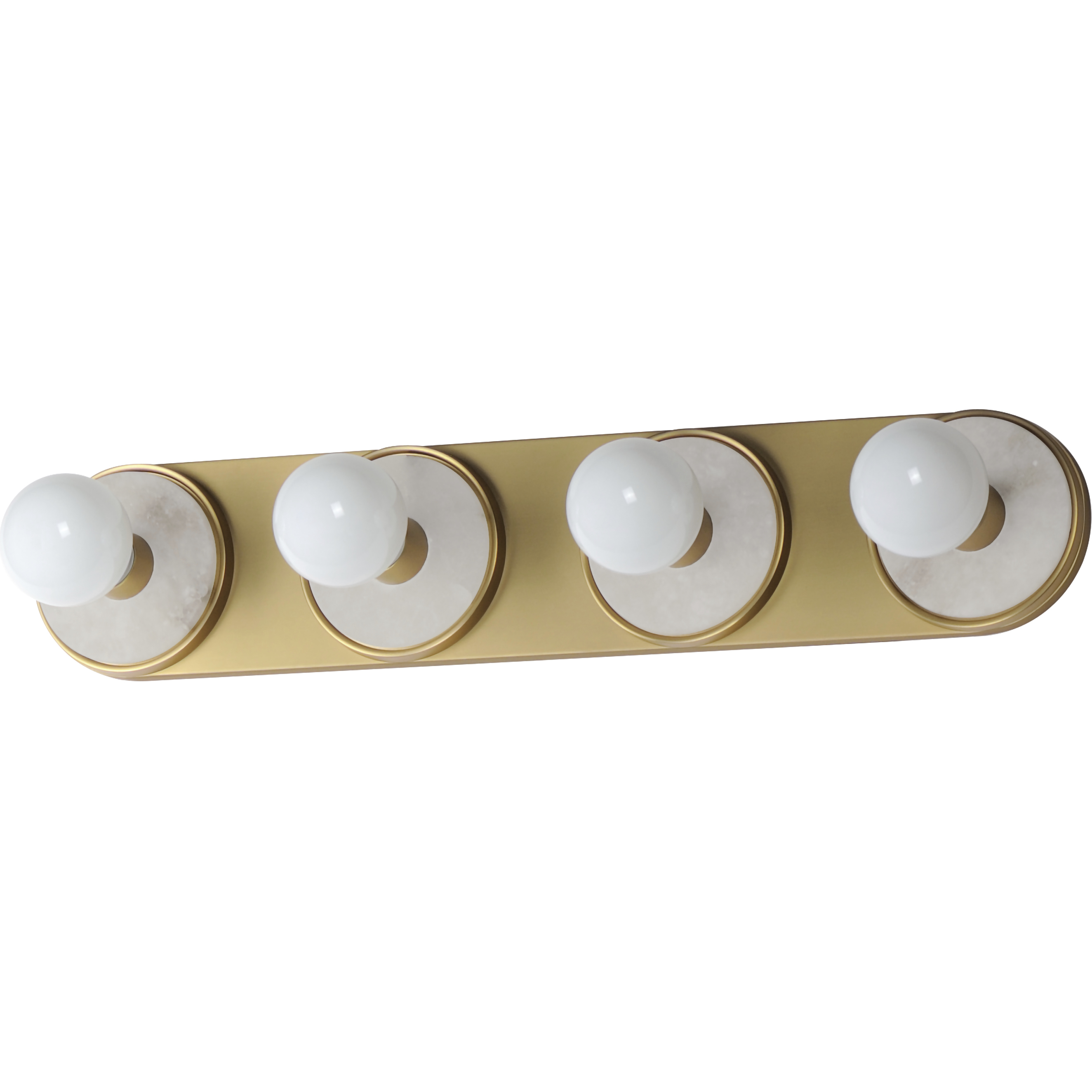 Hollywood 4 Light 26.5 inch Polished Chrome Bath Vanity Wall Light in Bulb Not Included
