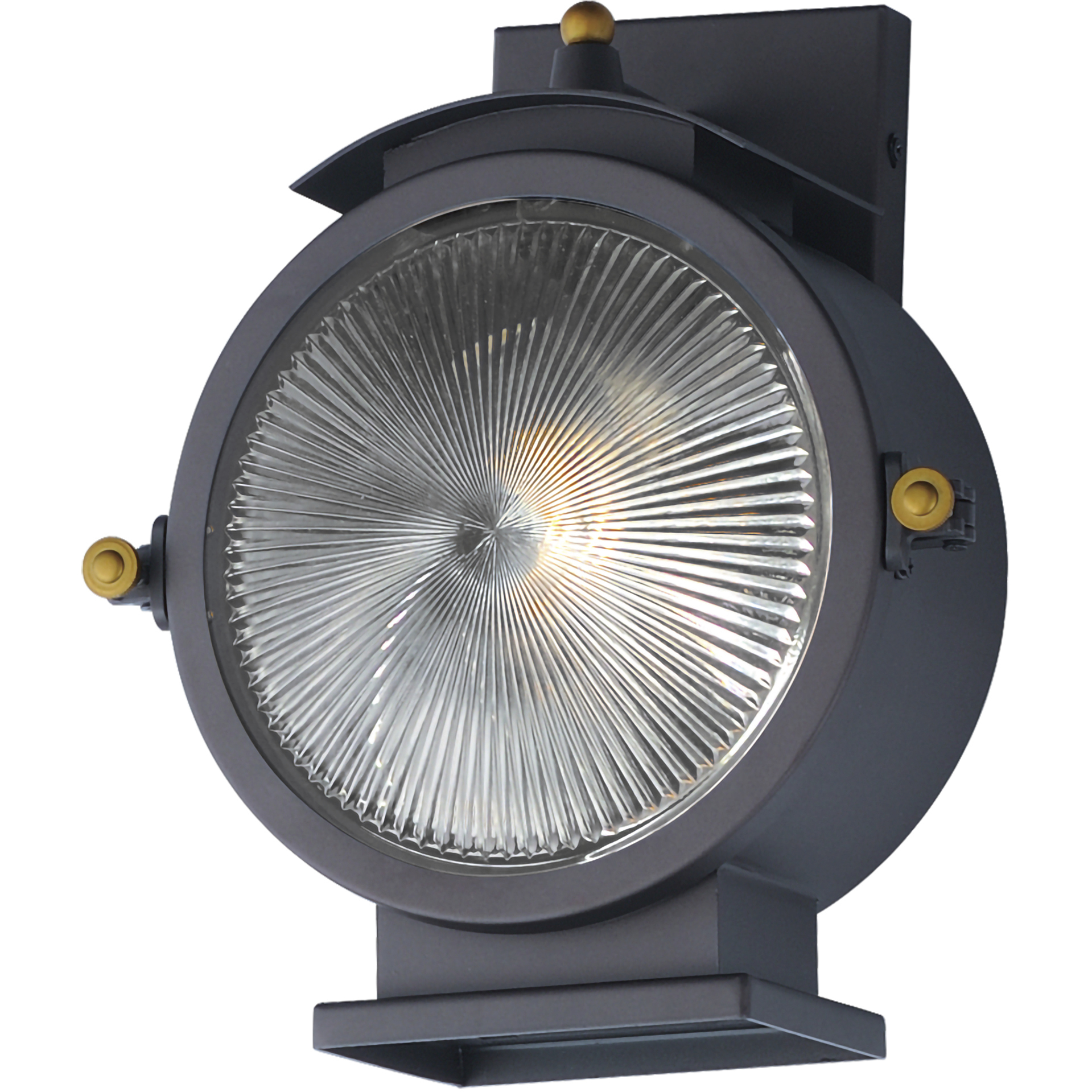 Portside 1 Light 13 inch Oil Rubbed Bronze and Antique Brass Outdoor Wall Mount